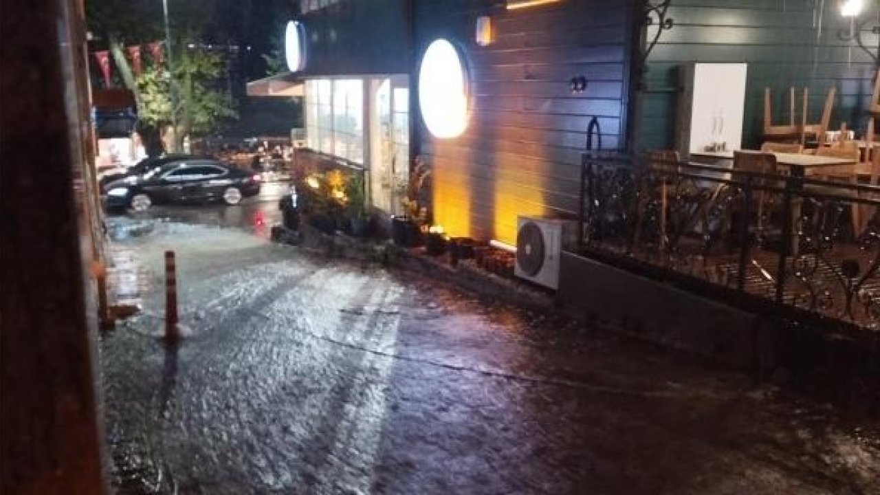 İstanbul’da sağanak yağış etkili oluyor