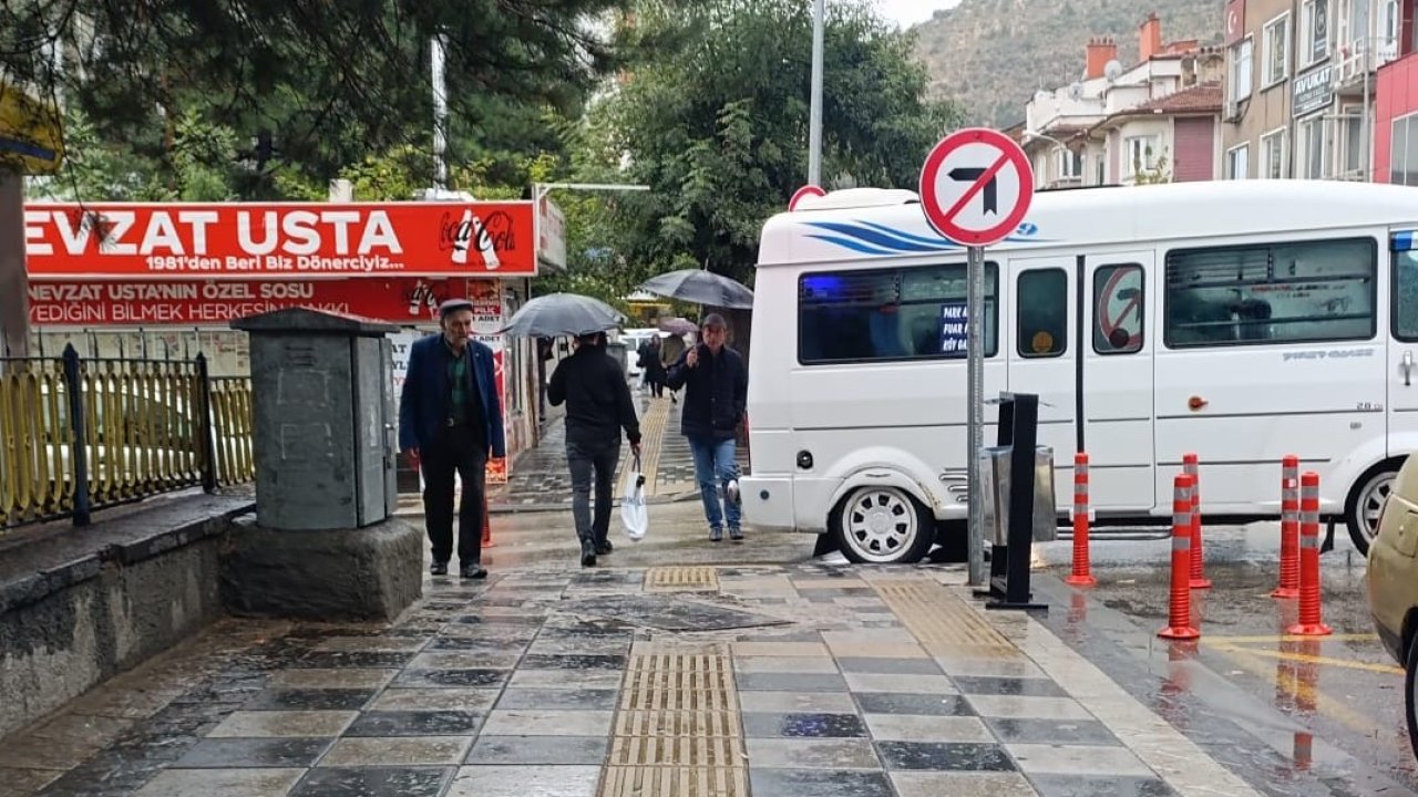 Afyonkarahisar’da yağışlı hava etkisini sürdürüyor