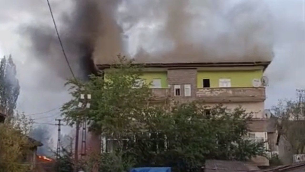 Yüksekova’da yangın