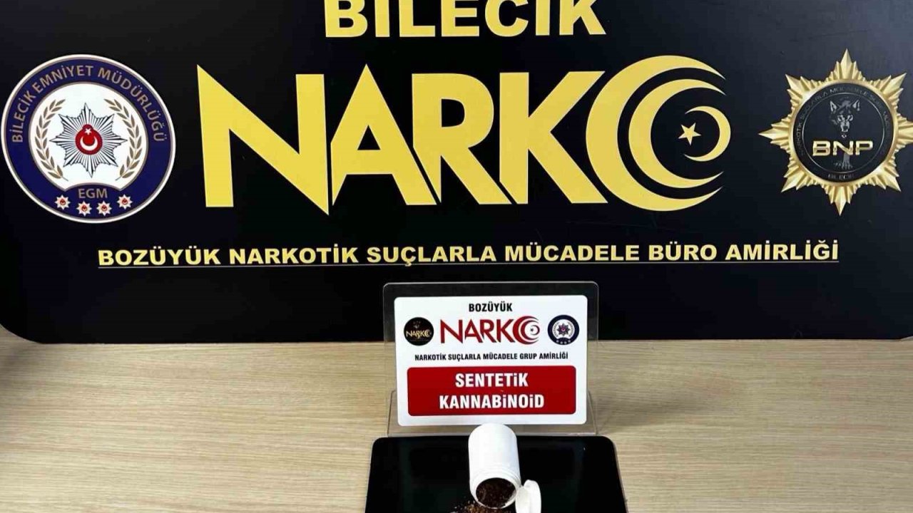 Bilecik’te uyuşturucu operasyonu: 2 şüpheli yakalandı