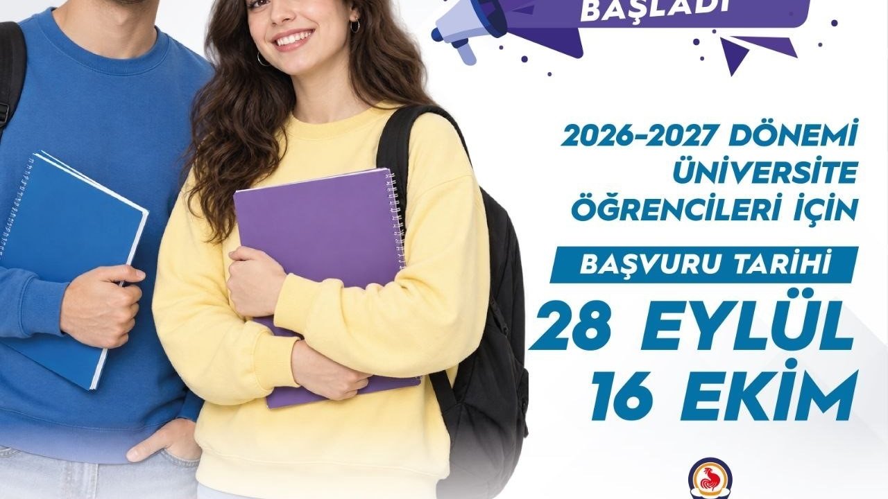 Denizli’de üniversite öğrencilerine eğitim desteği