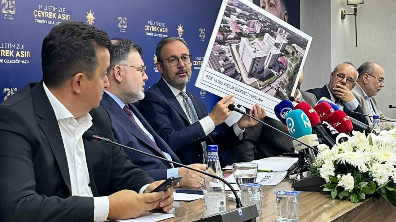 Kasapoğlu’ndan İzmir yurtlarına ’Beş yıldızlı otel’ benzetmesi