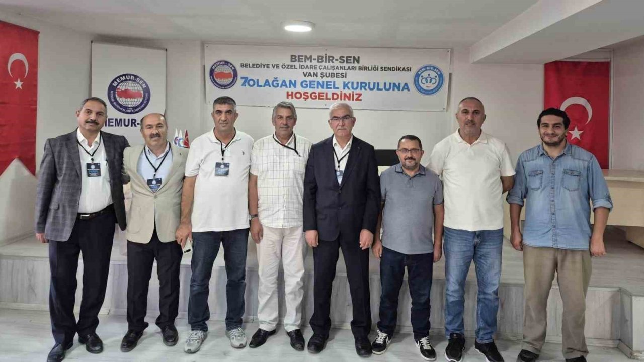 Bem-Bir-Sen Van Şube Başkanı Özsever Oldu