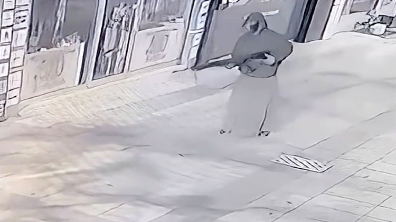 Etek giyip iş yeri kurşunladılar, polis ekiplerinden kaçamadılar