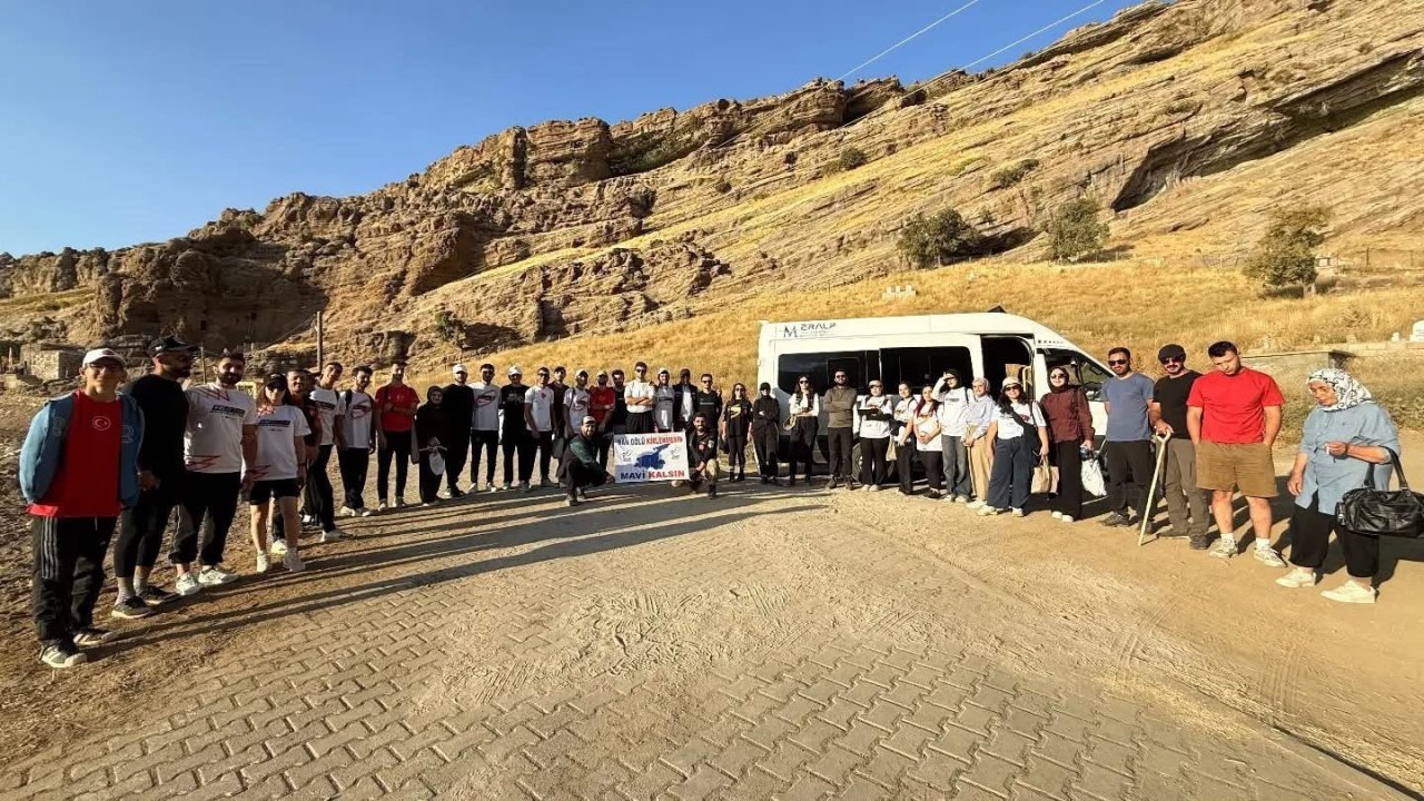 60 doğasever İncekaya Krateri’nde buluştu: Doğa, tarih ve spor bir arada