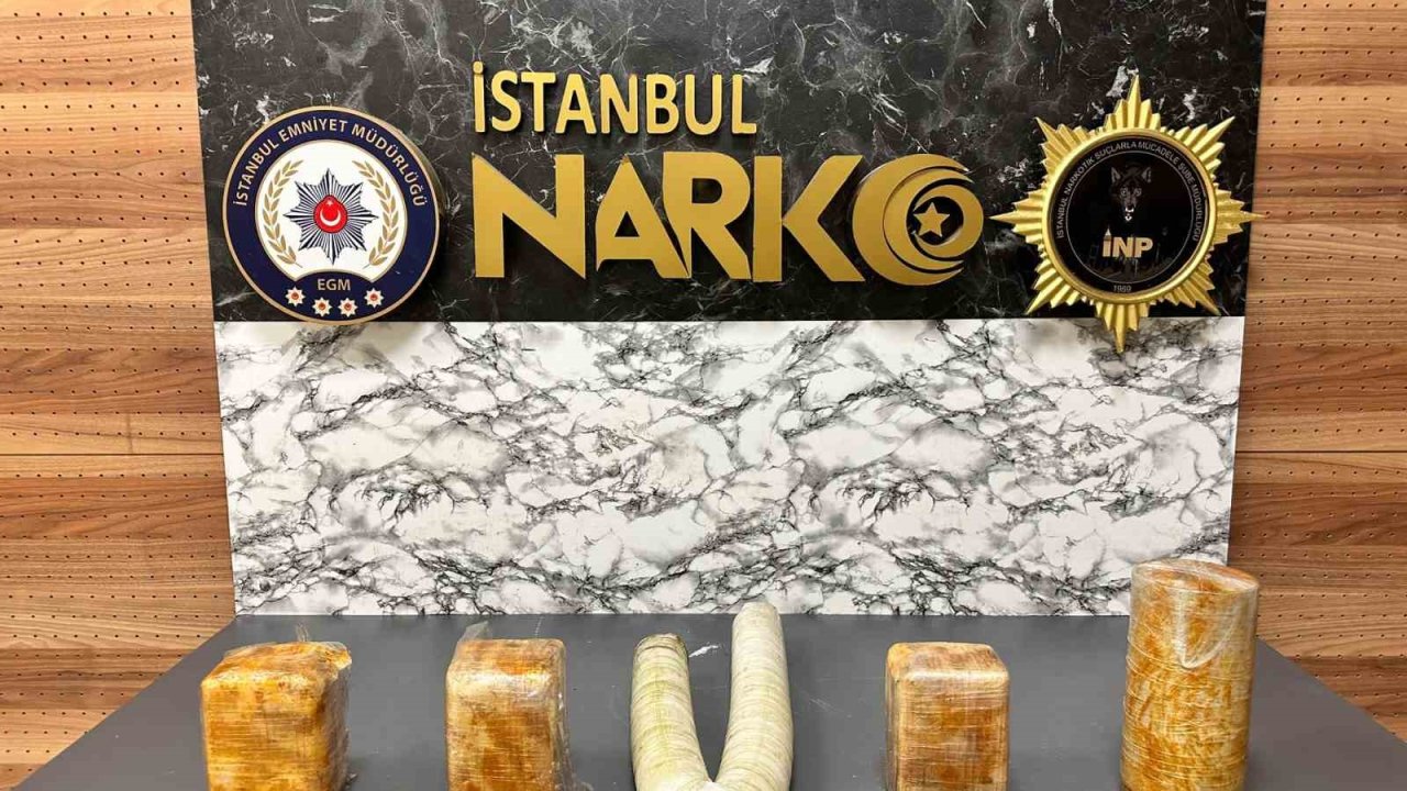 Sarıyer’de 8 kilo 850 gram metamfetamin ele geçirildi