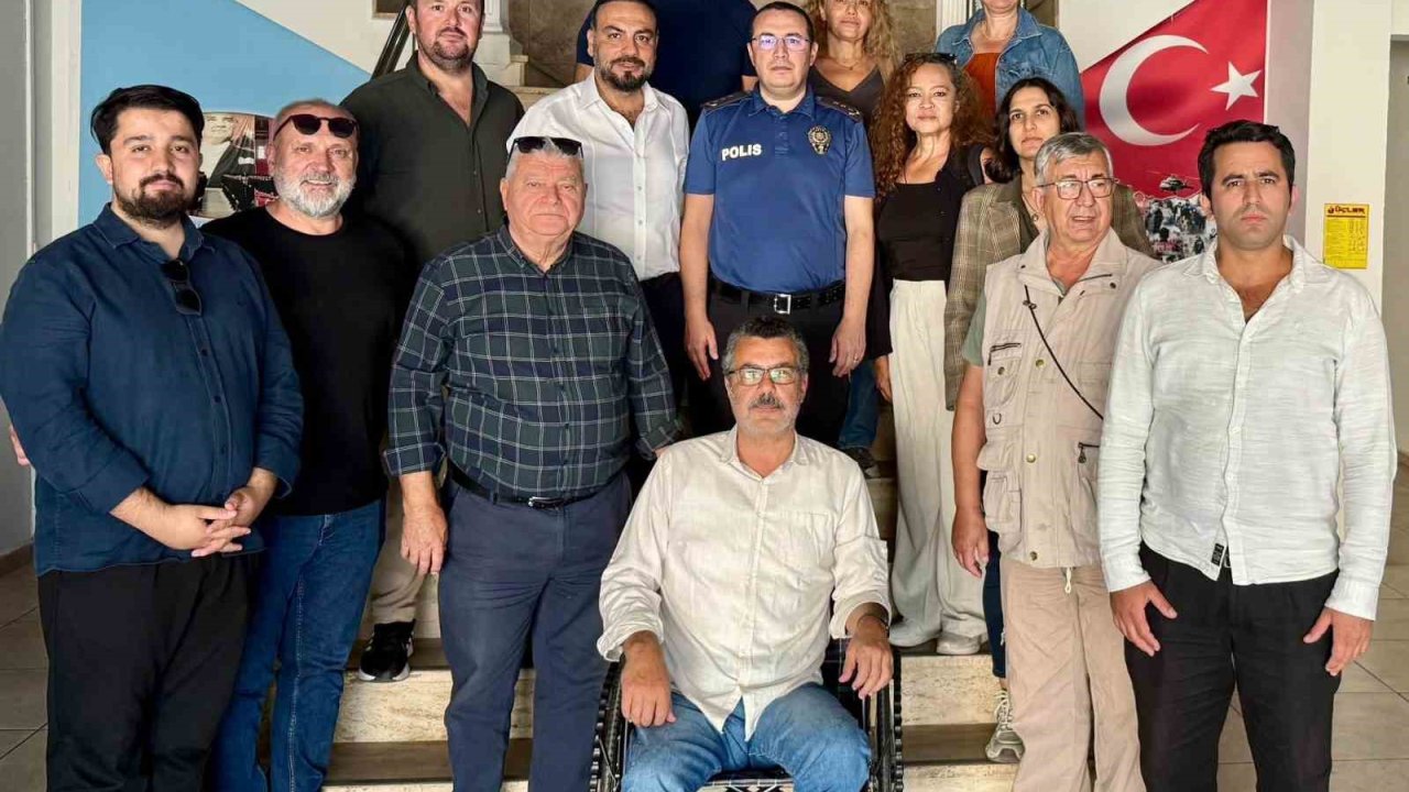 Bodrum Emniyet Müdürü Gökmen gazetecileri ağırladı