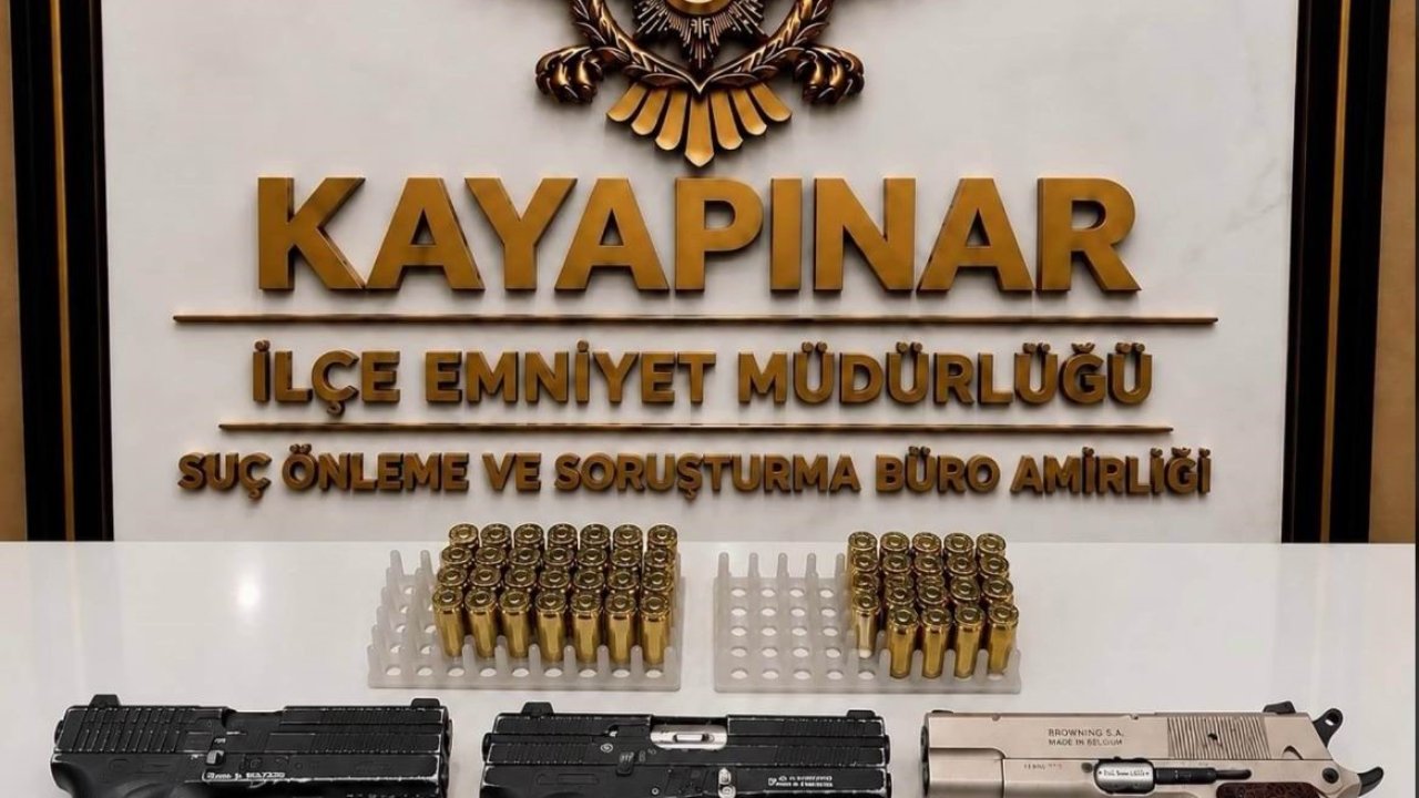 Diyarbakır’da ruhsatsız silah ve dolandırıcılık operasyonu