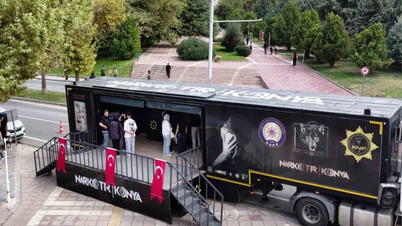 Narko Tır, İnönü Üniversitesi’nde öğrencilerle buluştu