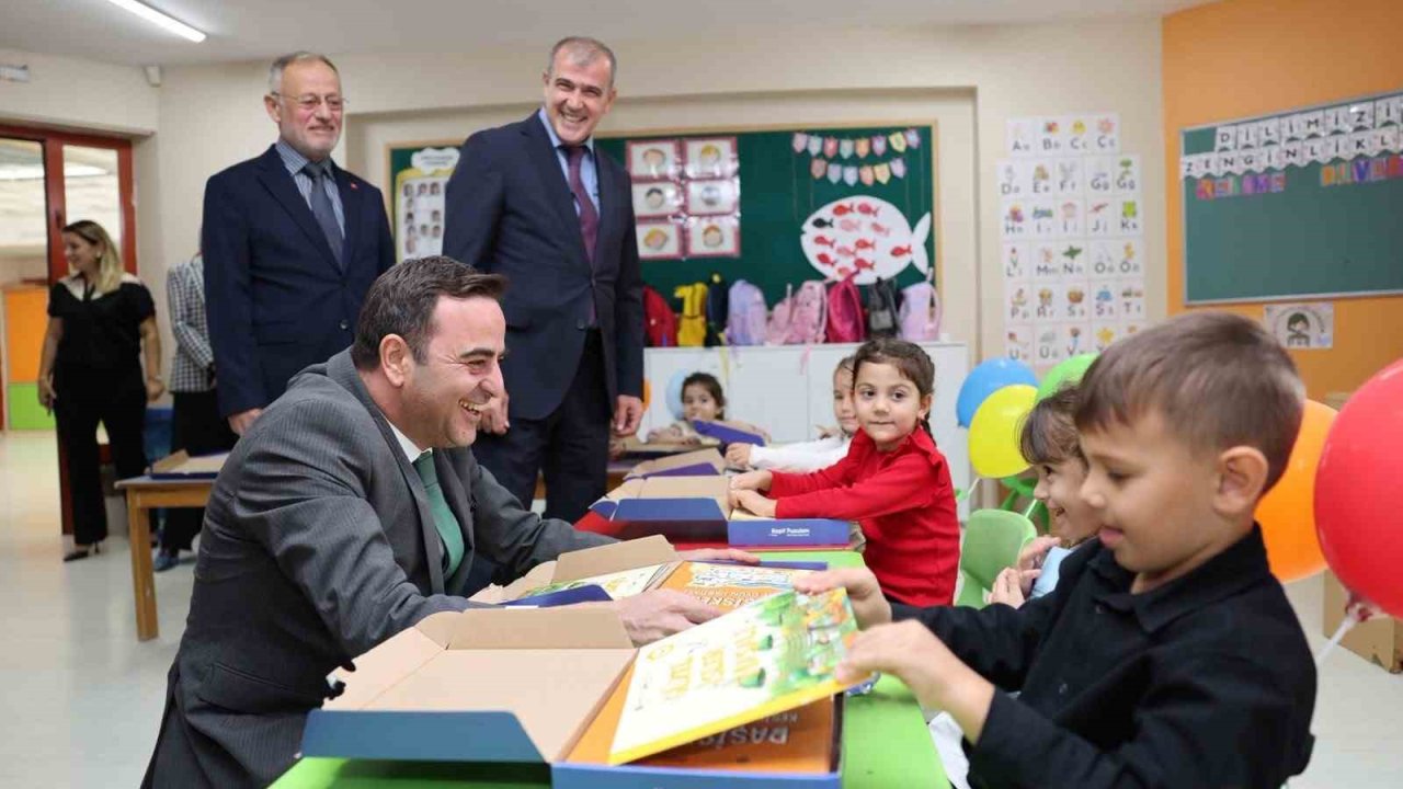 Başiskele’de anaokulu öğrencilerine eğitim seti