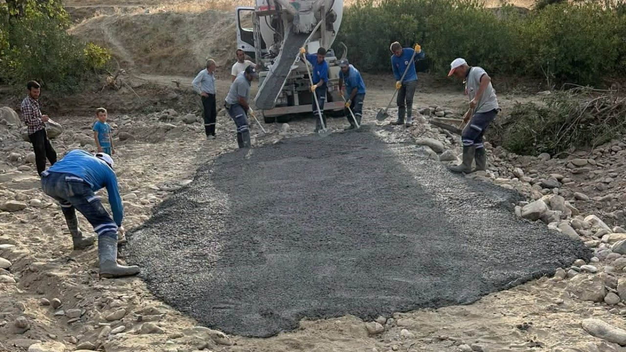Babadağ’da üstyapı çalışmaları sürüyor
