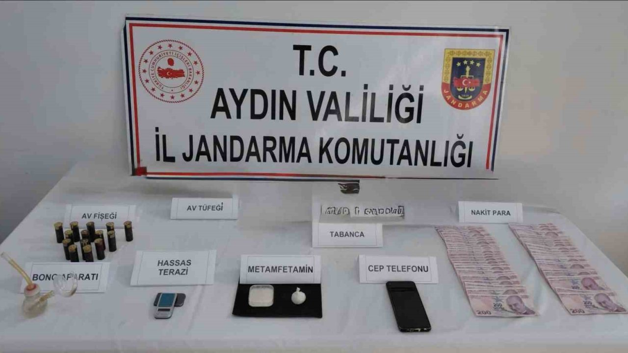 Uyuşturucu imal ve ticareti yapılan adrese baskın