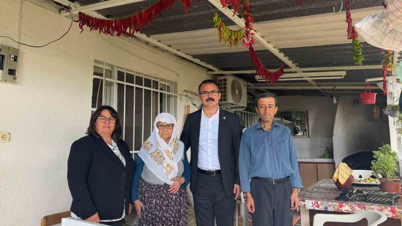 Sultanhisar’da vatandaşlarla hane buluşmaları devam ediyor