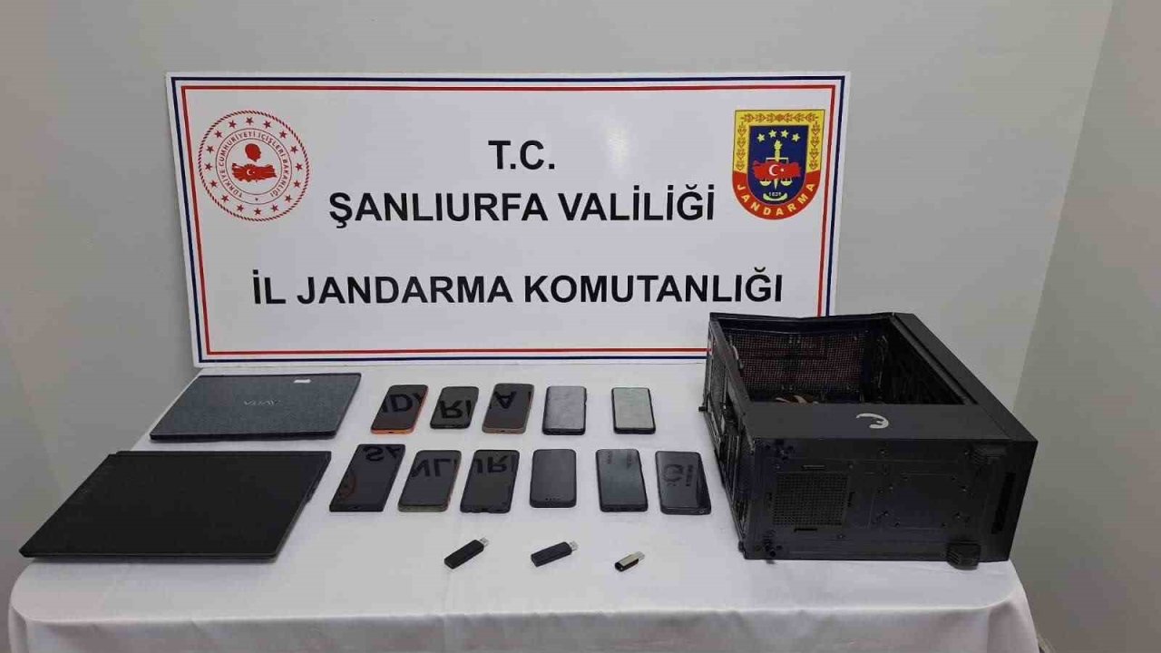 Şanlıurfa merkezli 5 ilde dolandırıcılık operasyonu