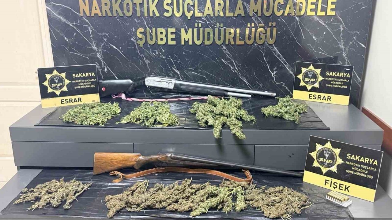 Sakarya’da uyuşturucu operasyonu: 2 şüpheliden biri tutuklandı