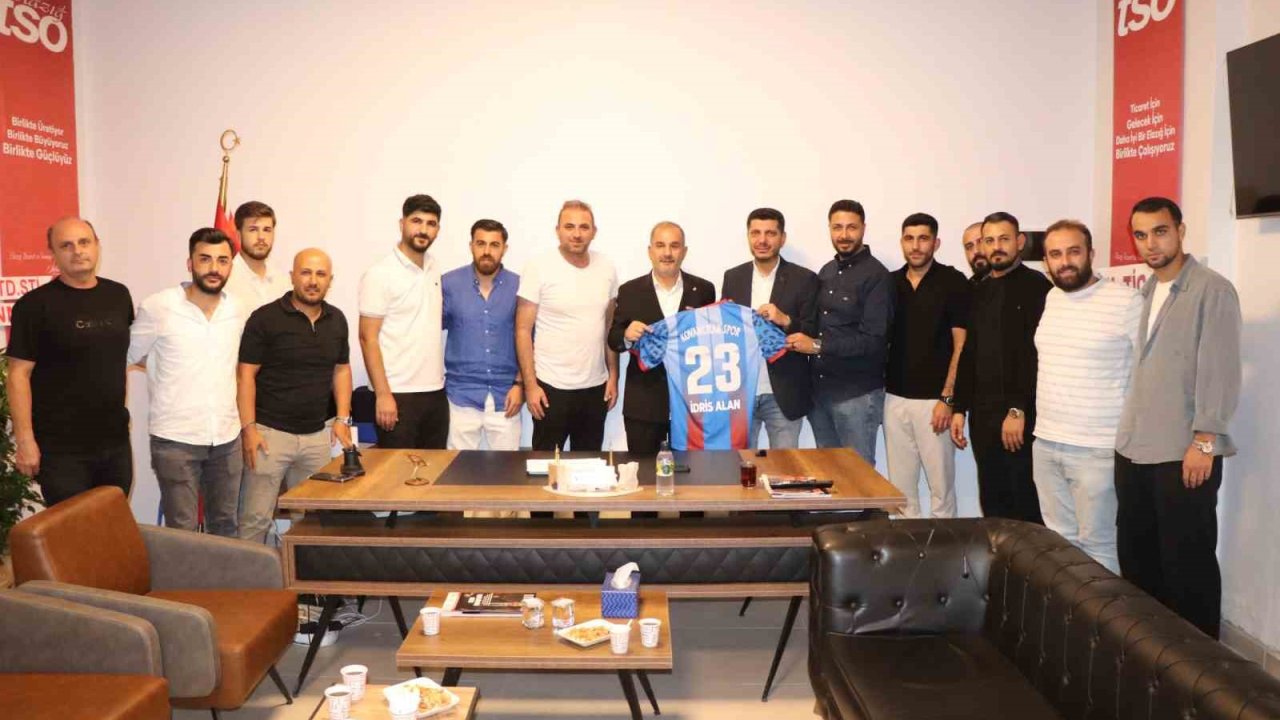 Kovancılarspor’dan Başkan Alan’a destek