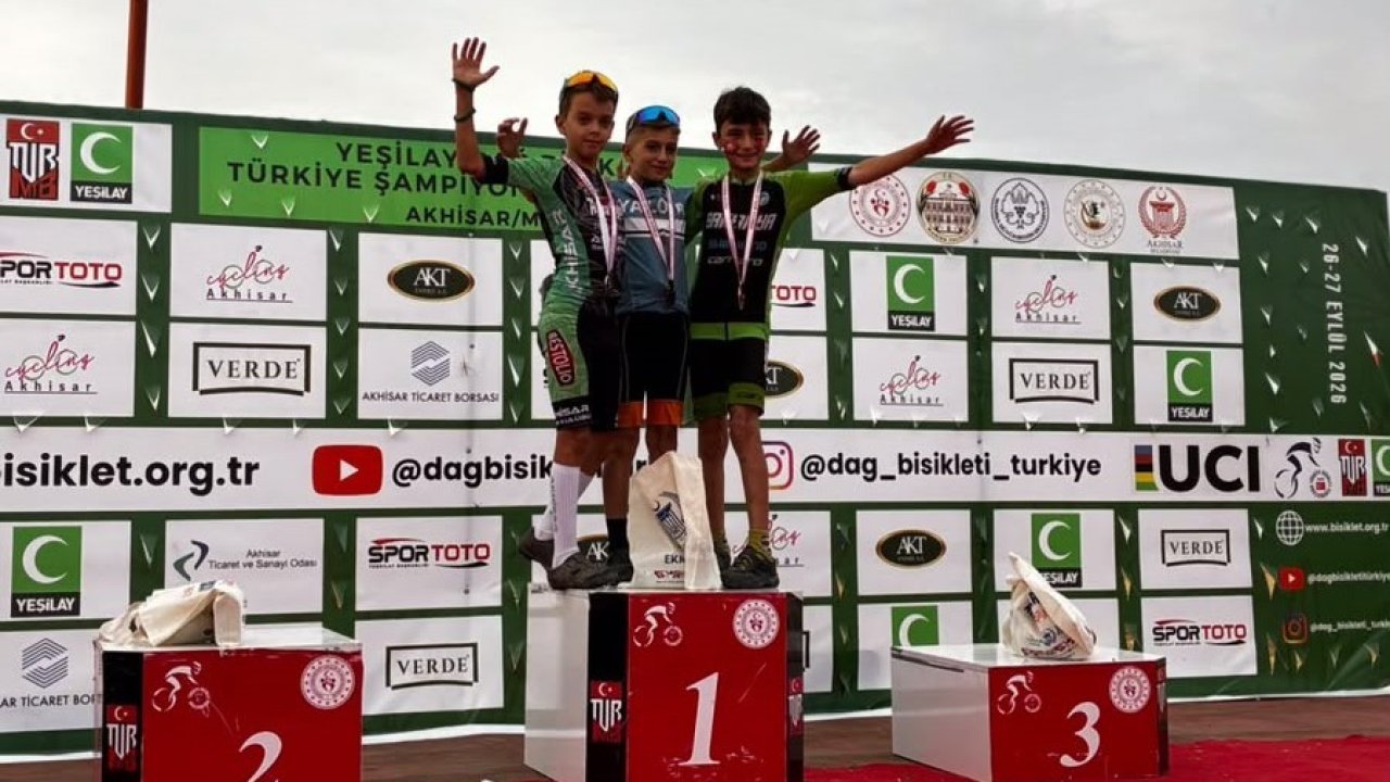 Manisalı sporculardan Dağ Bisikleti Türkiye Şampiyonası’nda 15 madalya