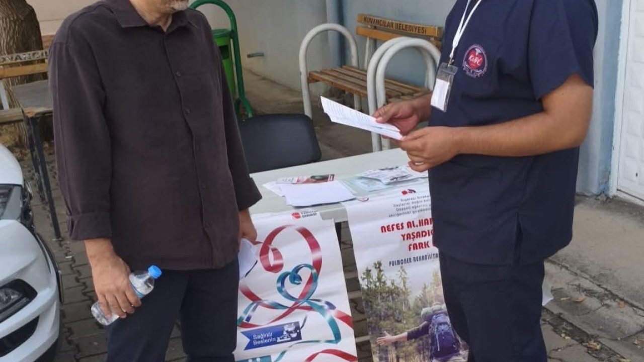 Kovancılar ilçesinde kalp sağlığı bilgilendirmesi