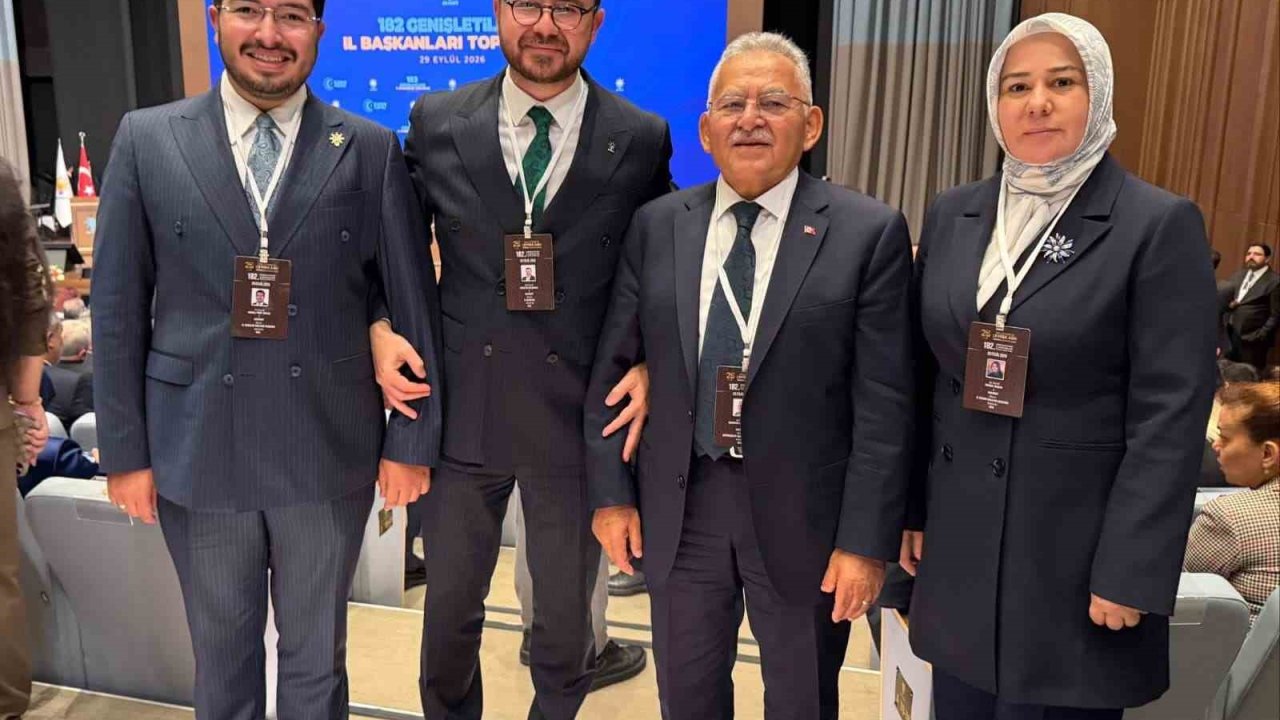Hüseyin Okandan, 182. Genişletilmiş İl Başkanları Toplantısı’na katıldı