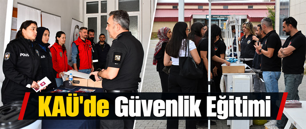 Kars Emniyetinden Üniversite Öğrencilerine Bilgilendirme
