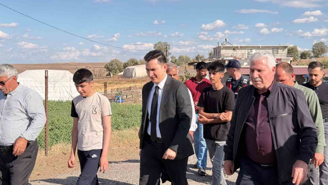 Çermik’te mahalle yolları yapımı denetlendi