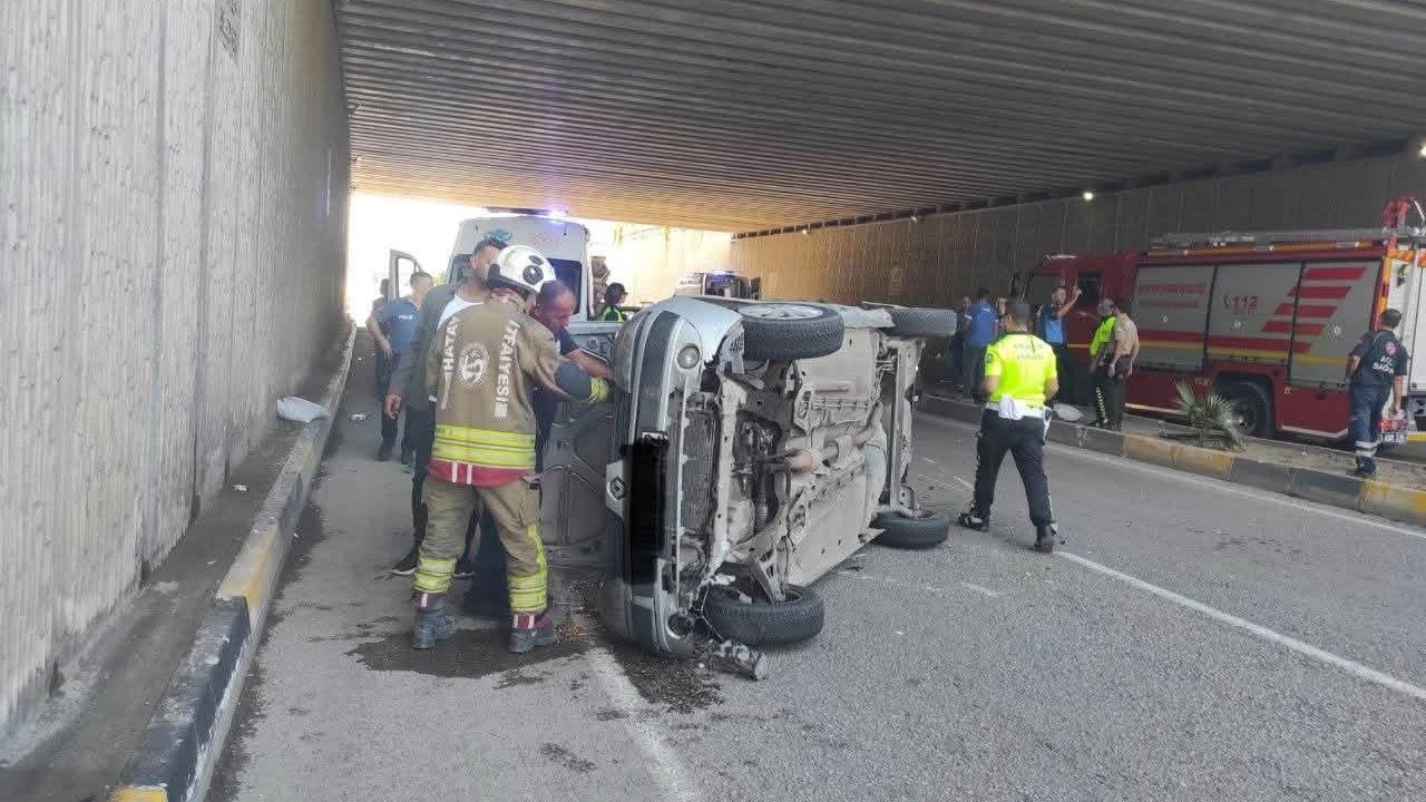 İskenderun’da trafik kazası: 2 yaralı
