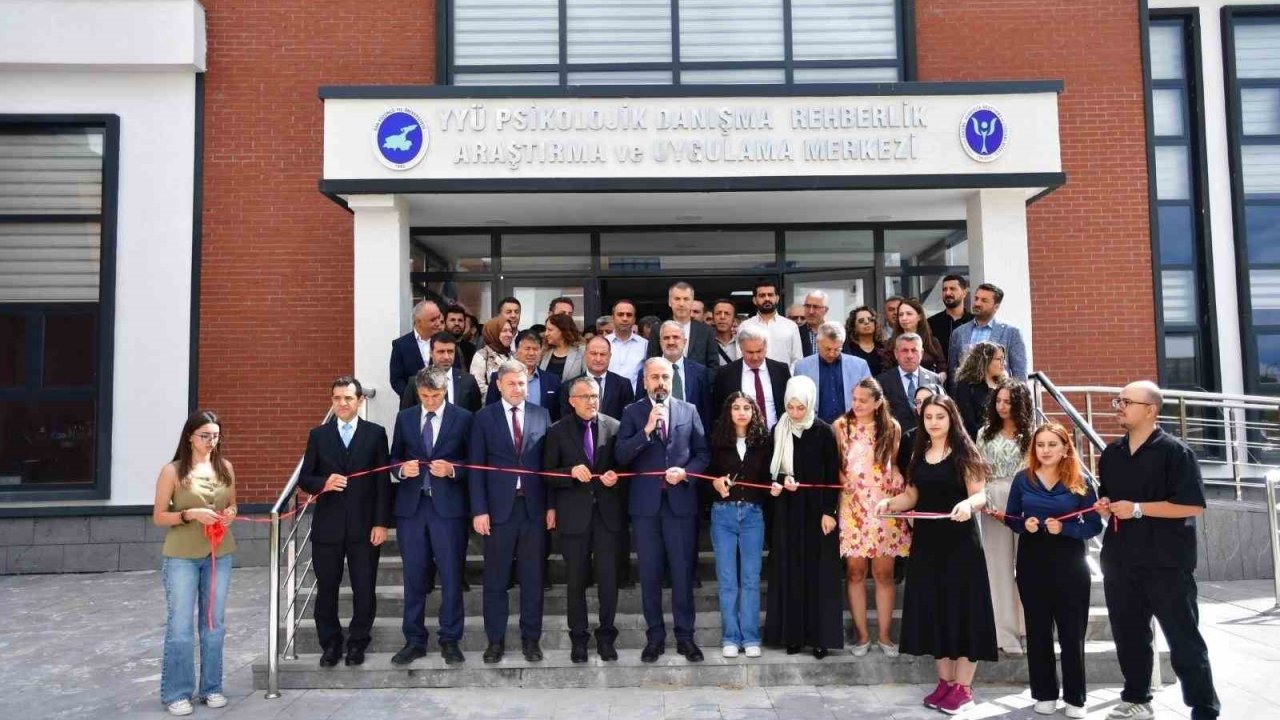 Van YYÜ PDR Merkezinin binası törenle açıldı