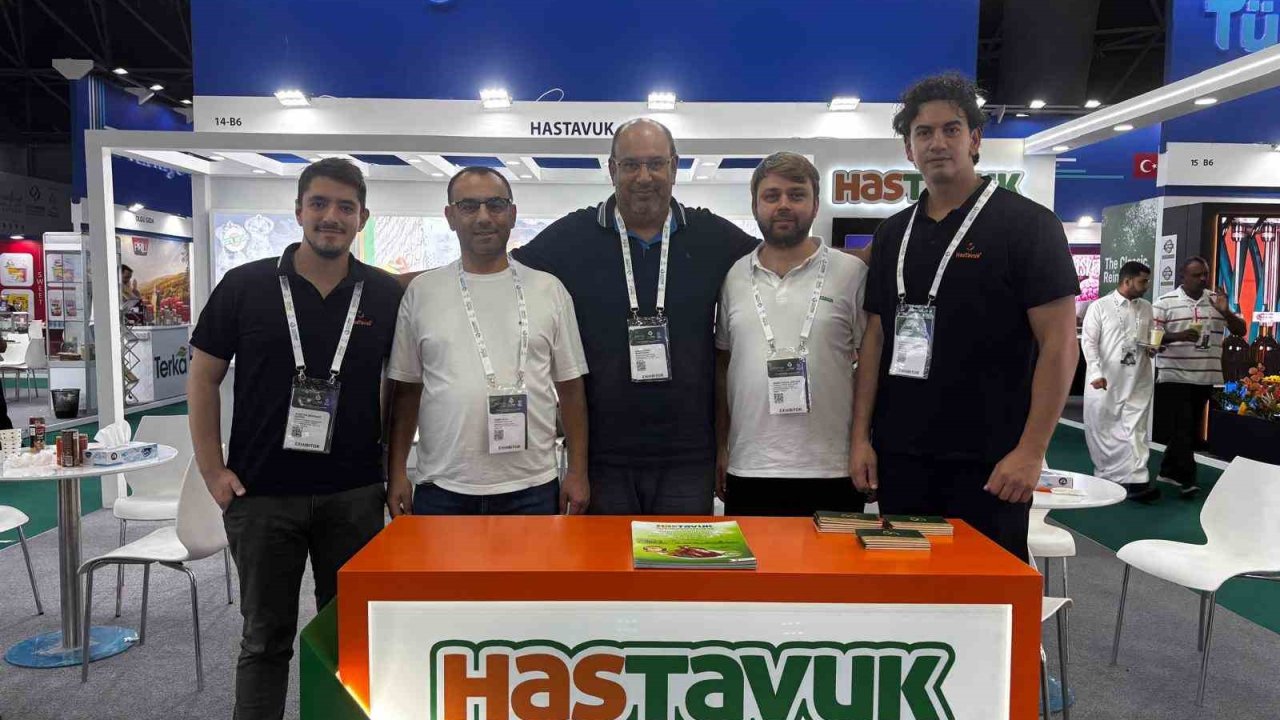 HasTavuk, Suudi Arabistan’daki dev gıda fuarında Türk tavukçuluğunu temsil etti