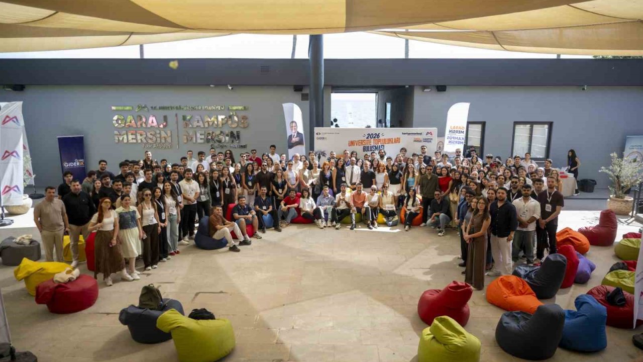 Mersin’de üniversite toplulukları buluştu