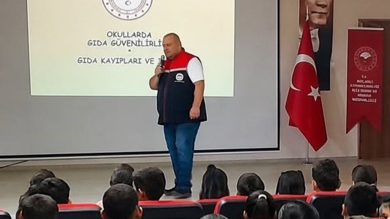 Koçarlı’da öğrenciler gıda israfına karşı bilgilendirildi