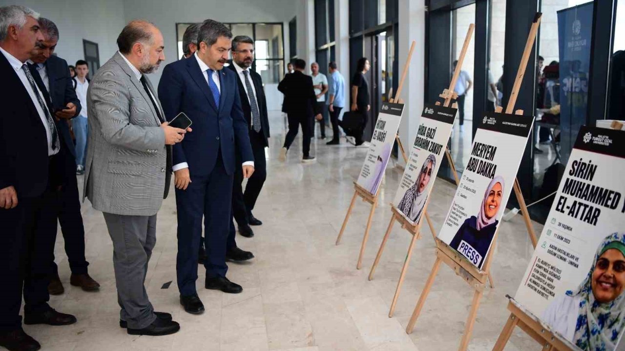 Malatya Turgut Özal Üniversitesinde "Gazze Günleri" programı gerçekleştirildi