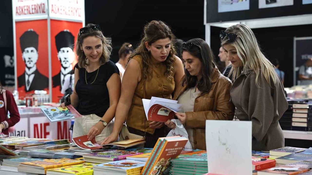 16. Antalya Kitap Fuarı 2 Ekim Cuma günü açılıyor