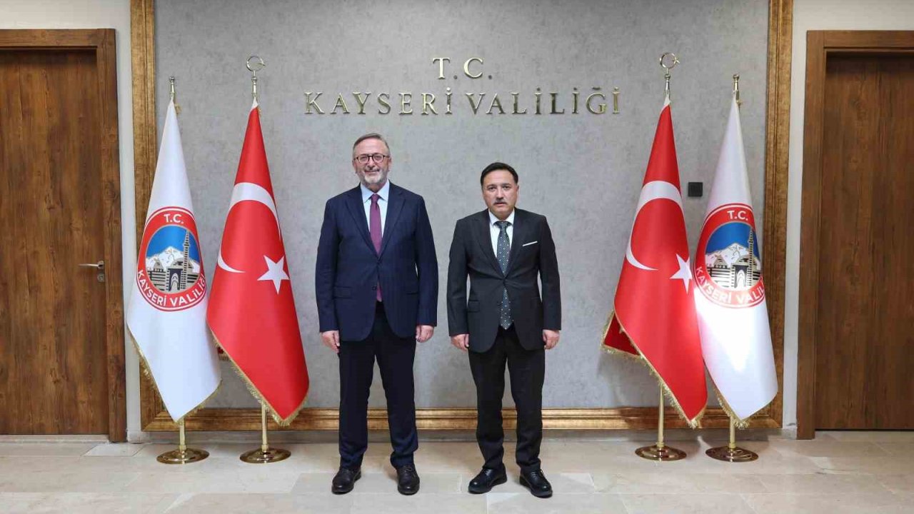 Bakan Yardımcısı Yılmaz’dan Vali Çiçek’e ziyaret