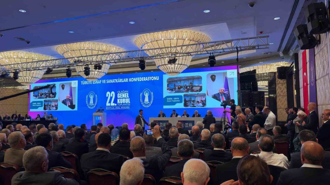 TESK 22. Olağan Genel Kurulu’nda Mehmet Yiğiner seçime tek aday olarak girecek