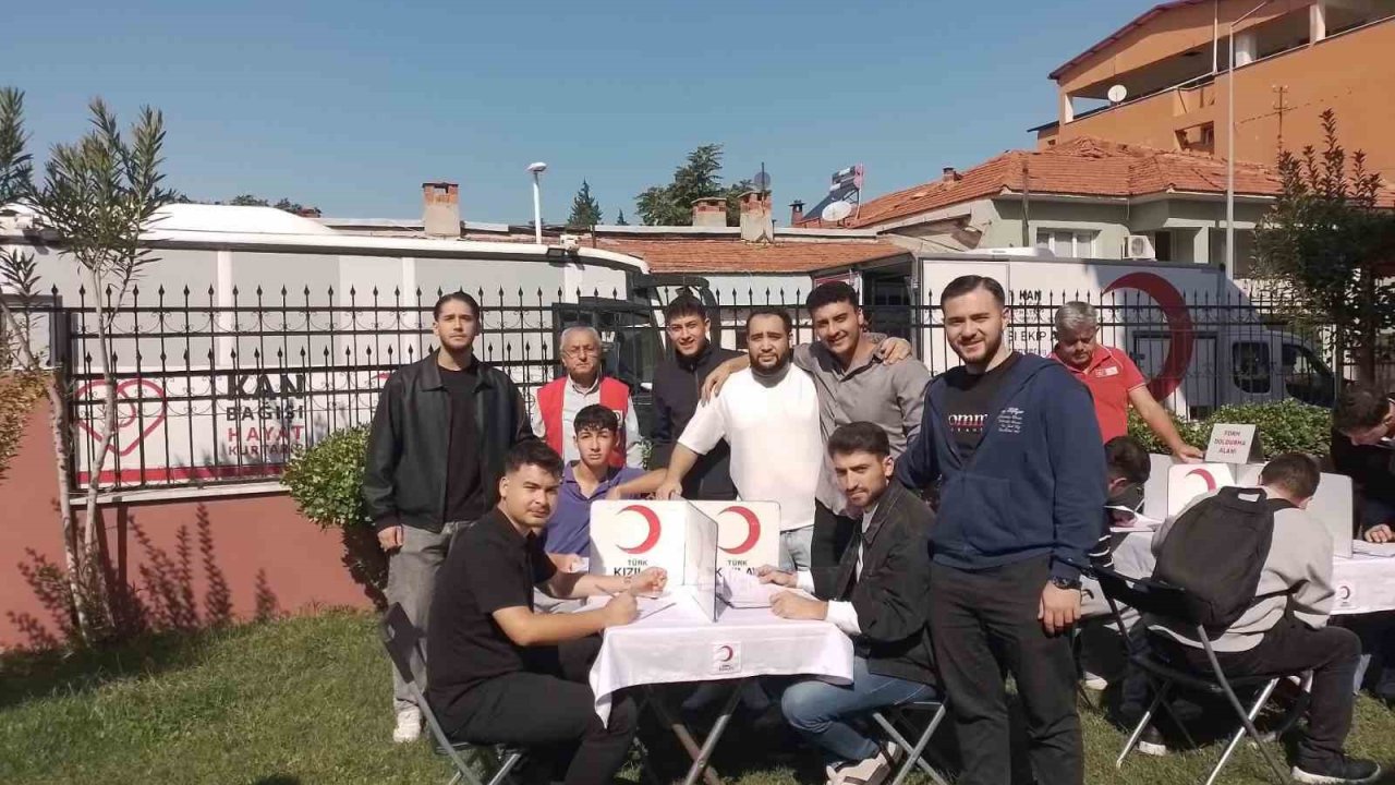 Sarıgöl’de öğrencilerden hayat kurtaran destek