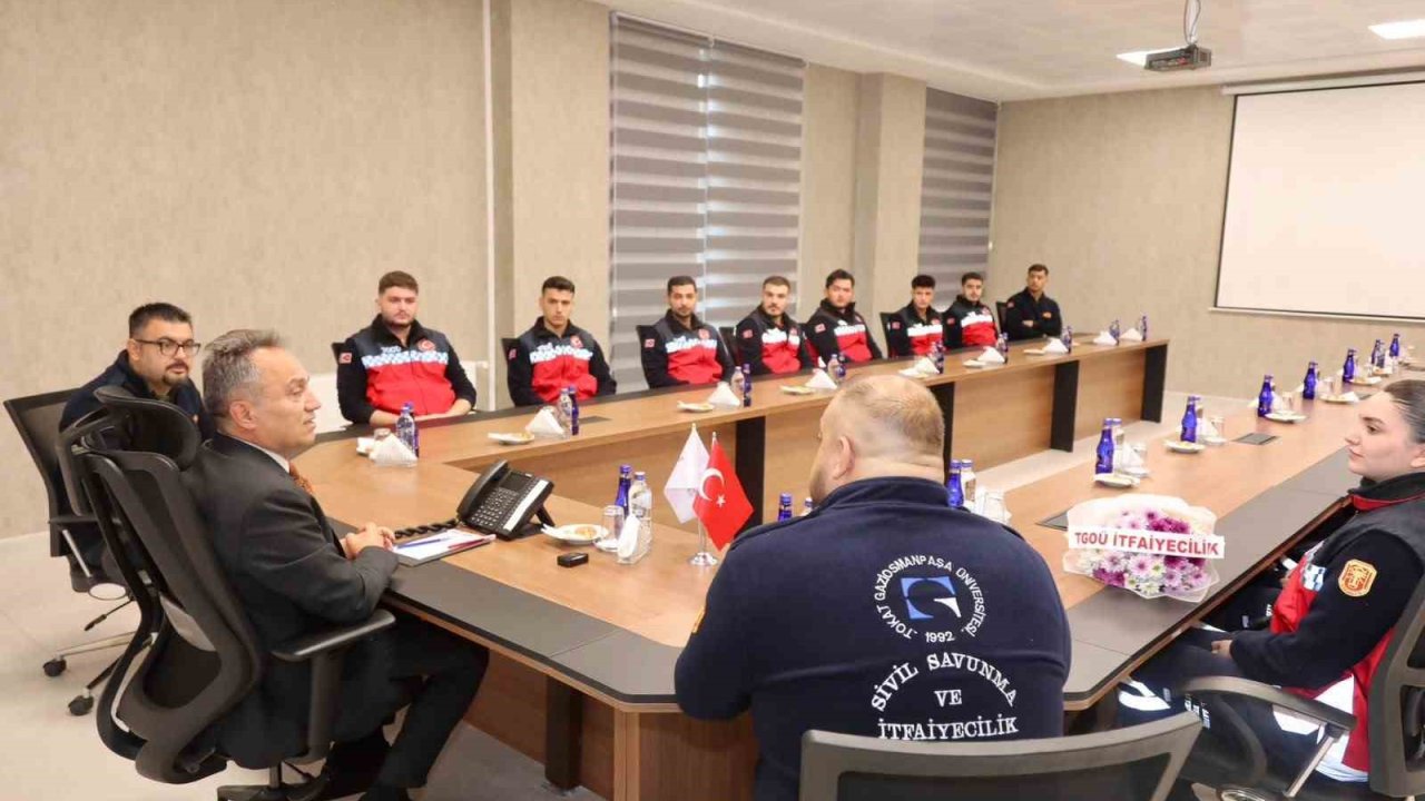 Rektör Yılmaz; "Afetlere müdahalede eğitim büyük önem taşıyor"