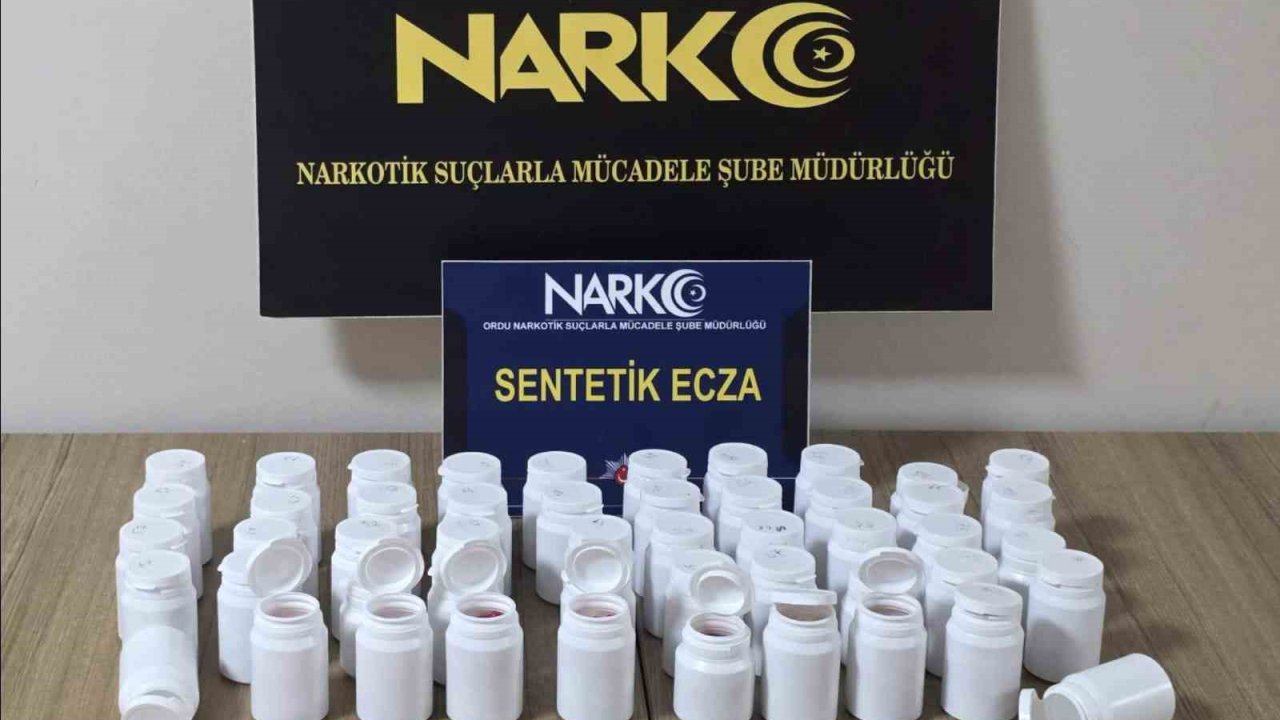 Ordu’da uyuşturucu operasyonunda 2 tutuklama