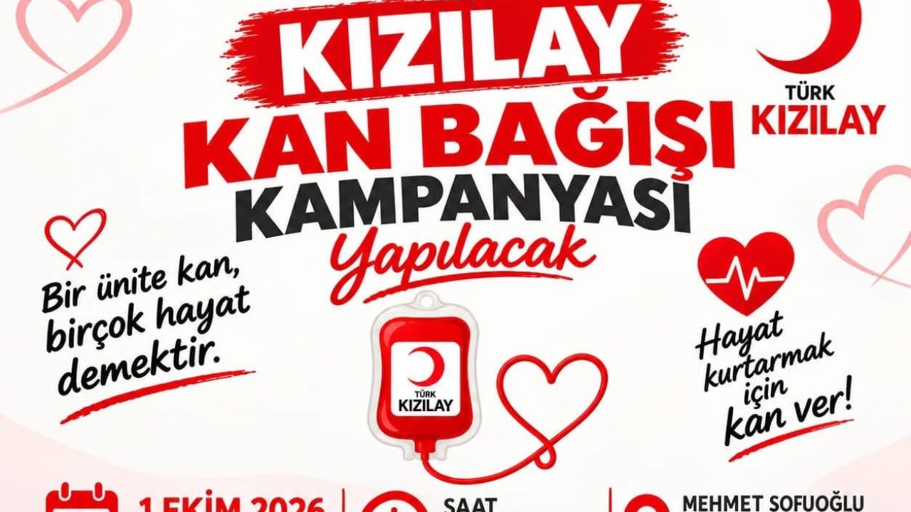 Aydın’da hayat kurtarmak için kan bağışı çağrısı