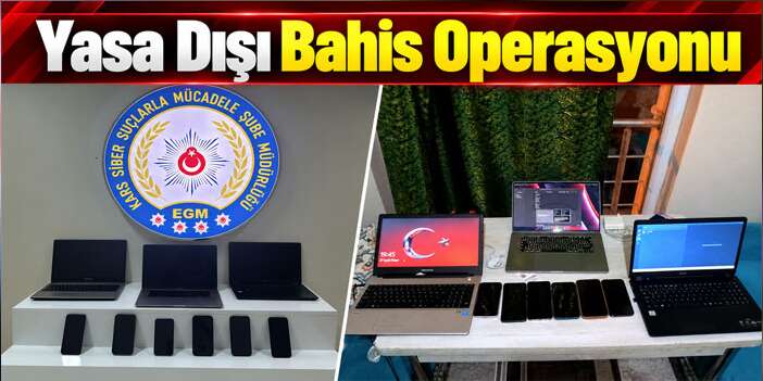 Kars Merkezli 3 İlde Yasa Dışı Bahis Operasyonu