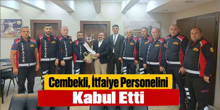 Kağızman Kaymakamı Semih Cembekli, İtfaiye Personelini Kabul Etti