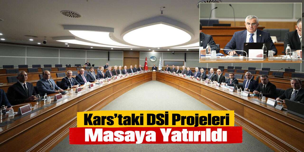 DSİ 24. Bölge Müdürlüğü Yatırımları Görüşüldü