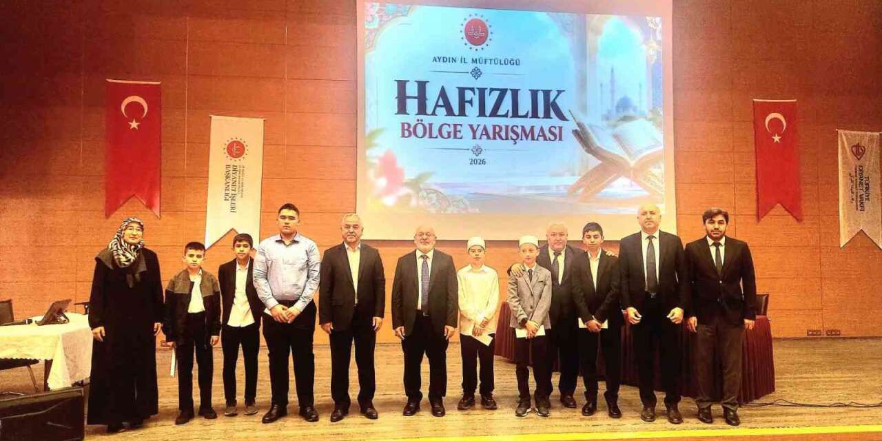 Hafızlık bölge yarışmasının birincileri Aydın’da belli oldu