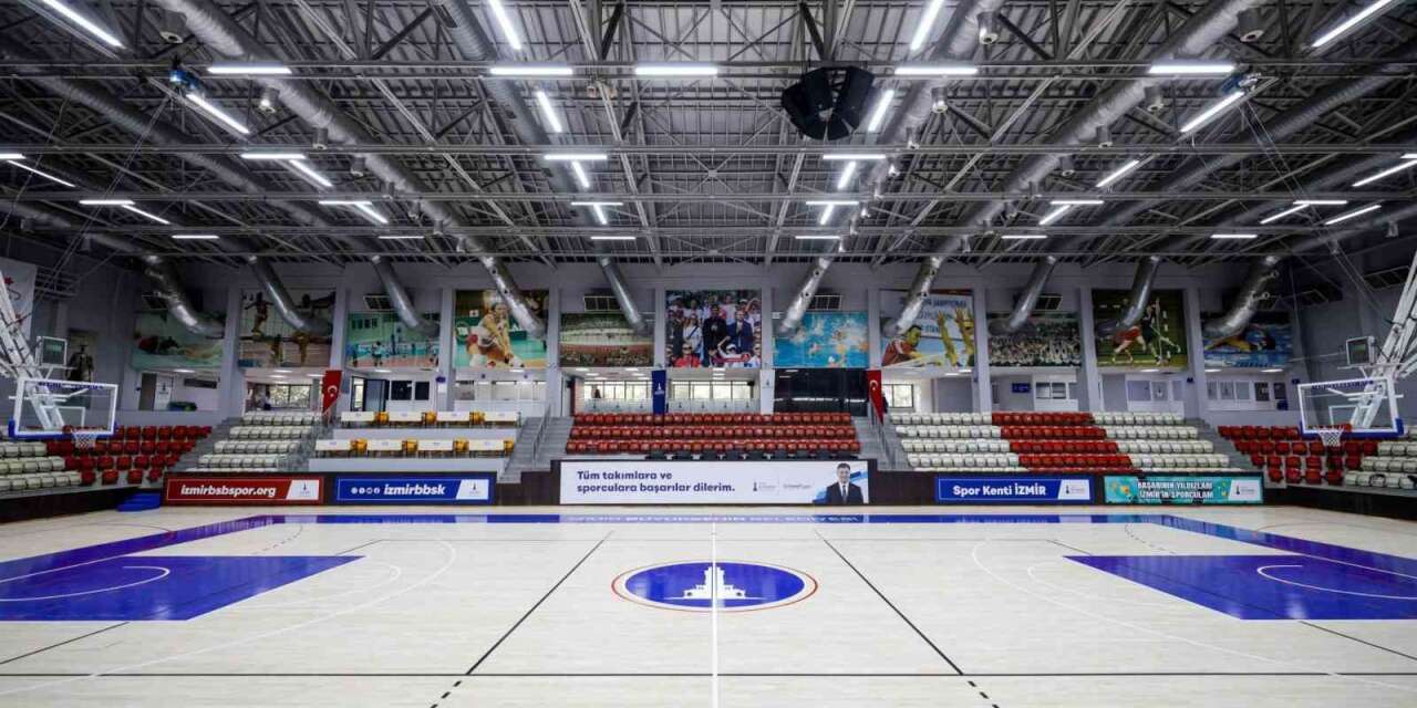 Celal Atik Spor Salonu yenilendi