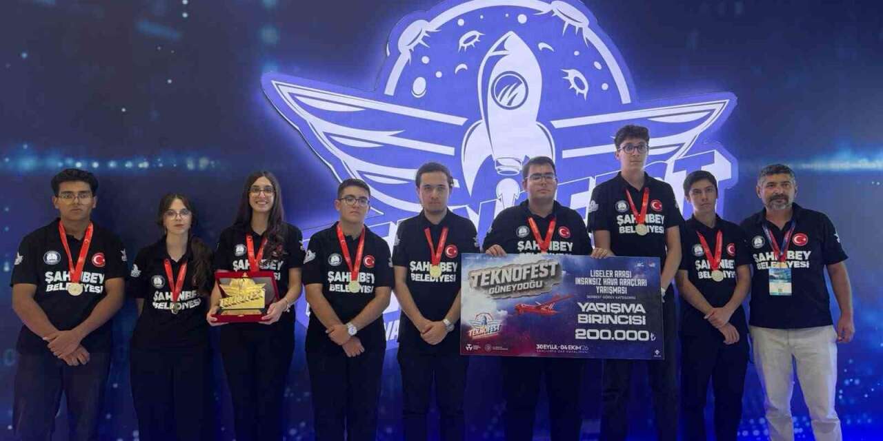 TEKNOFEST’te Şahinbey rüzgarı