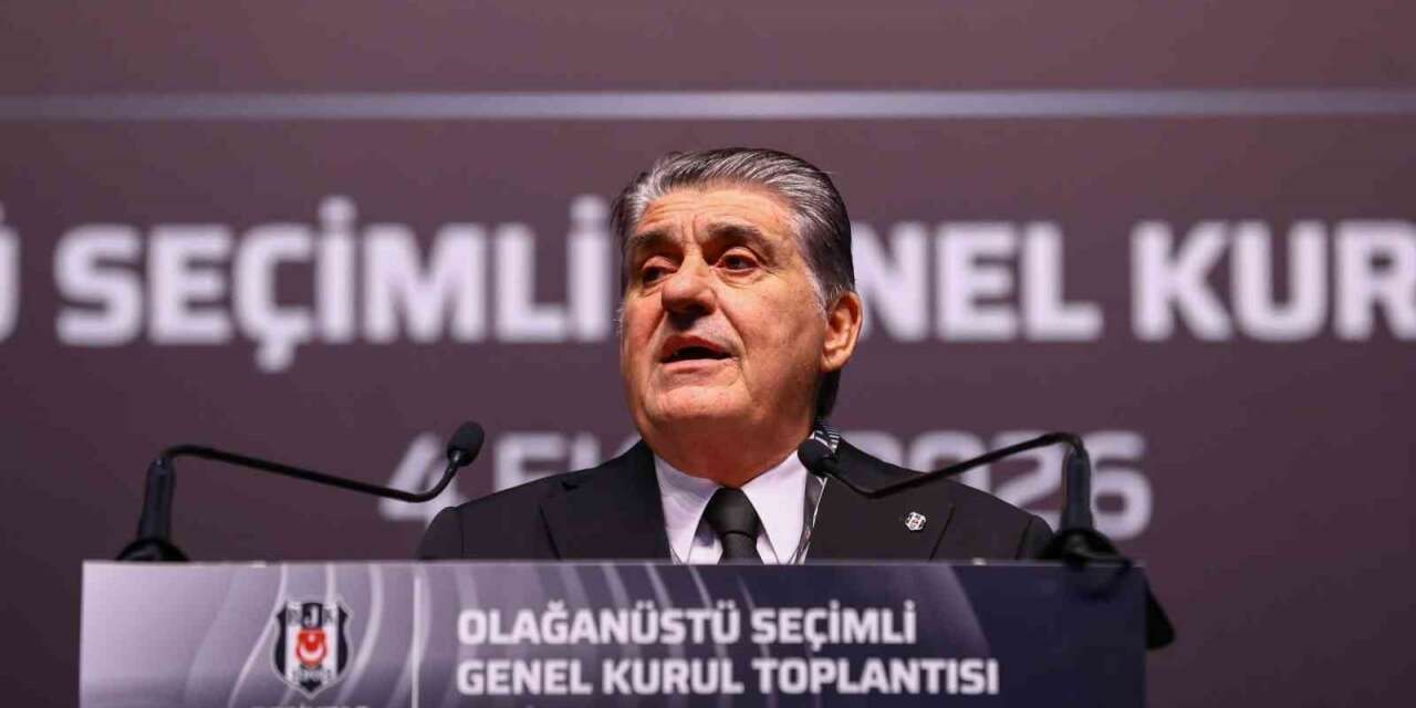 Beşiktaş Olağanüstü Seçimli Genel Kurul Toplantısı’nda Serdal Adalı, 3 bin 815 oyla yeniden başkanlığına seçildi.