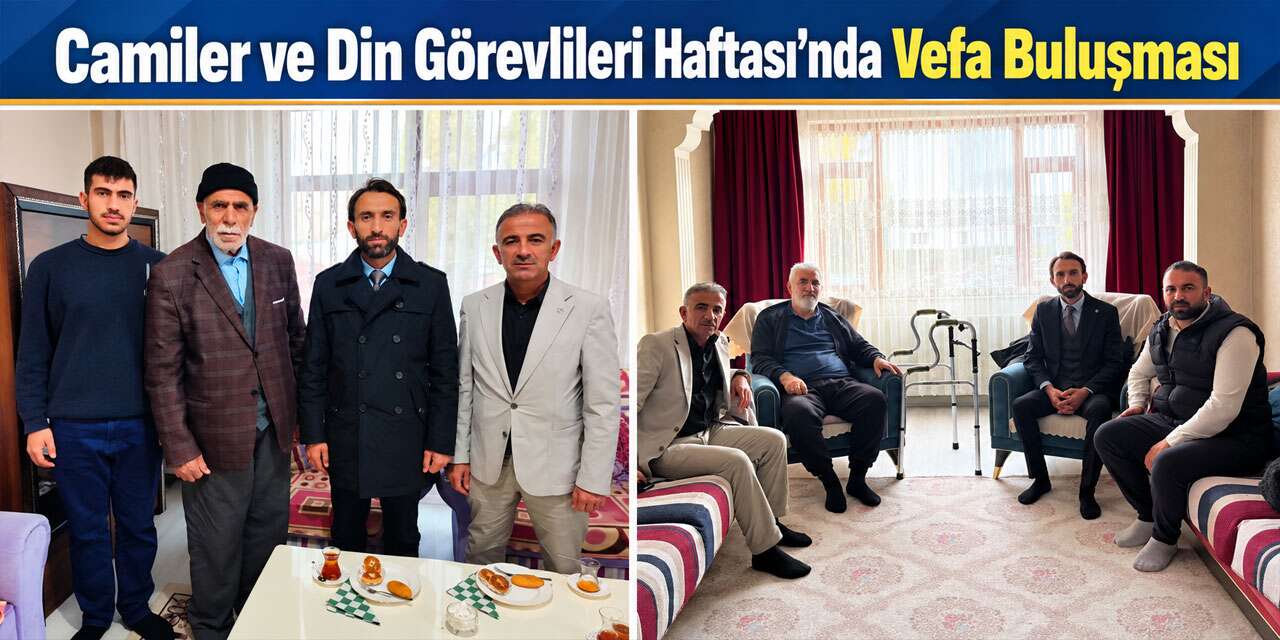Sarıkamış’ta Camiler ve Din Görevlileri Haftası’nda Vefa Buluşması