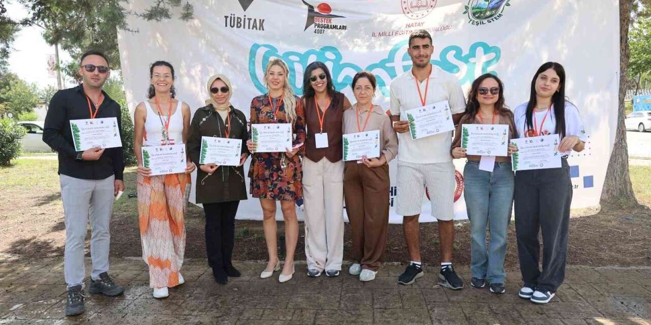 Hatay’da öğrenciler bilim şenliğinde buluştu