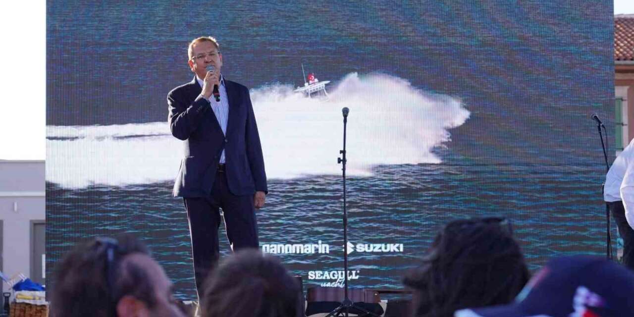 Ayvalık Körfezi’nde yelkenler bu kez eğitim için açıldı
