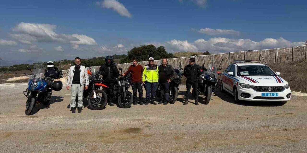 Bilecik’te motosiklet denetiminde 2 sürücüye ceza