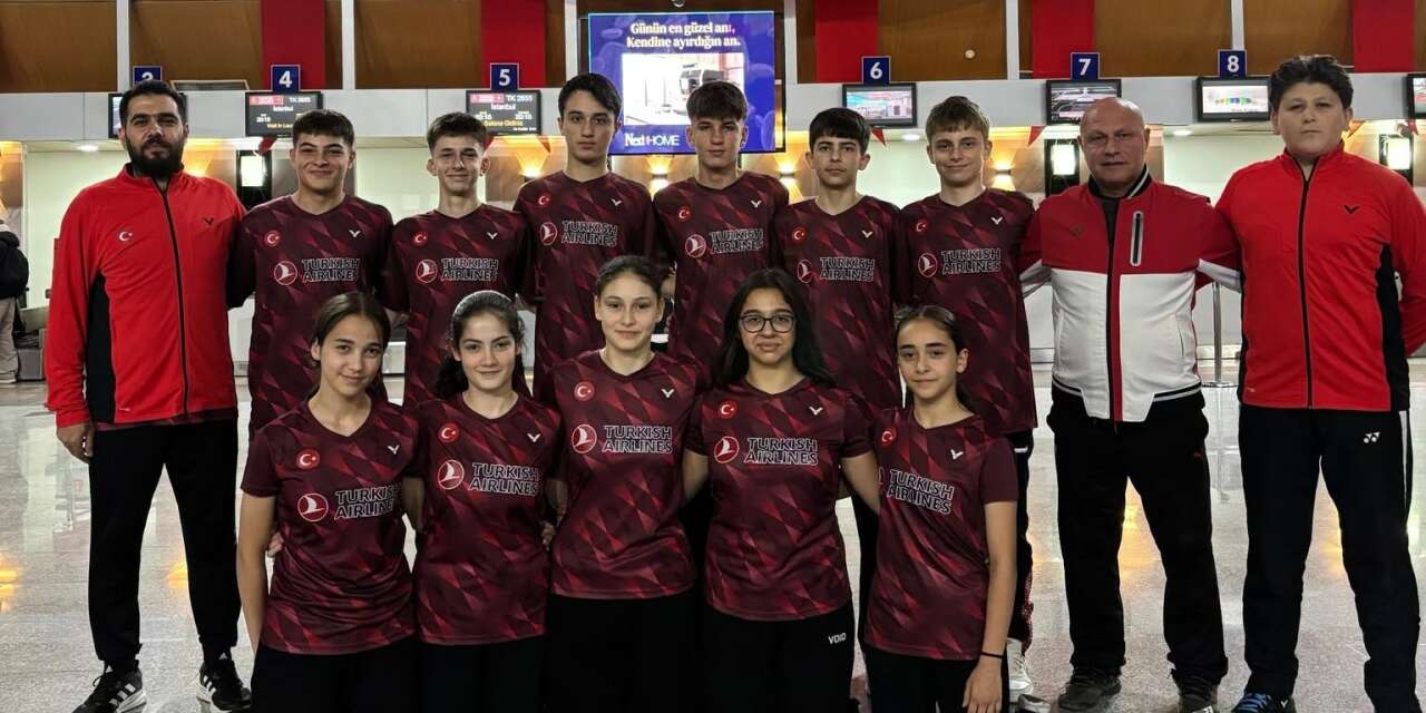 15 Yaş Altı Badminton Milli Takımı, Avrupa Şampiyonası öncesi Erzincan’da kamp yaptı